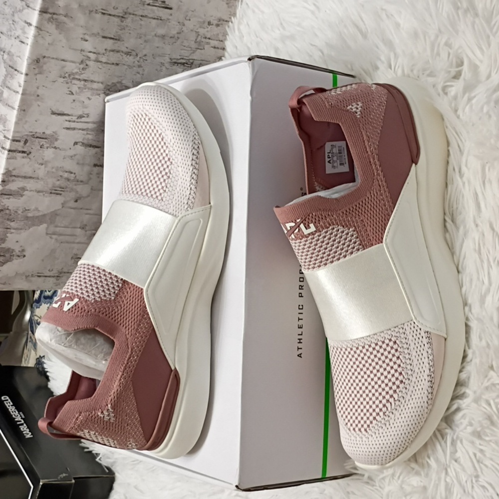 APL Athletic Propulsion Labs Techloom Bliss Unisex Men's Sneakers 13 Ivory Mauve